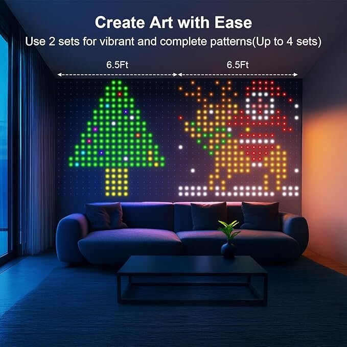 Rideau Light String LED Colorful Changing Light Strip Économie d'énergie et environnement F
