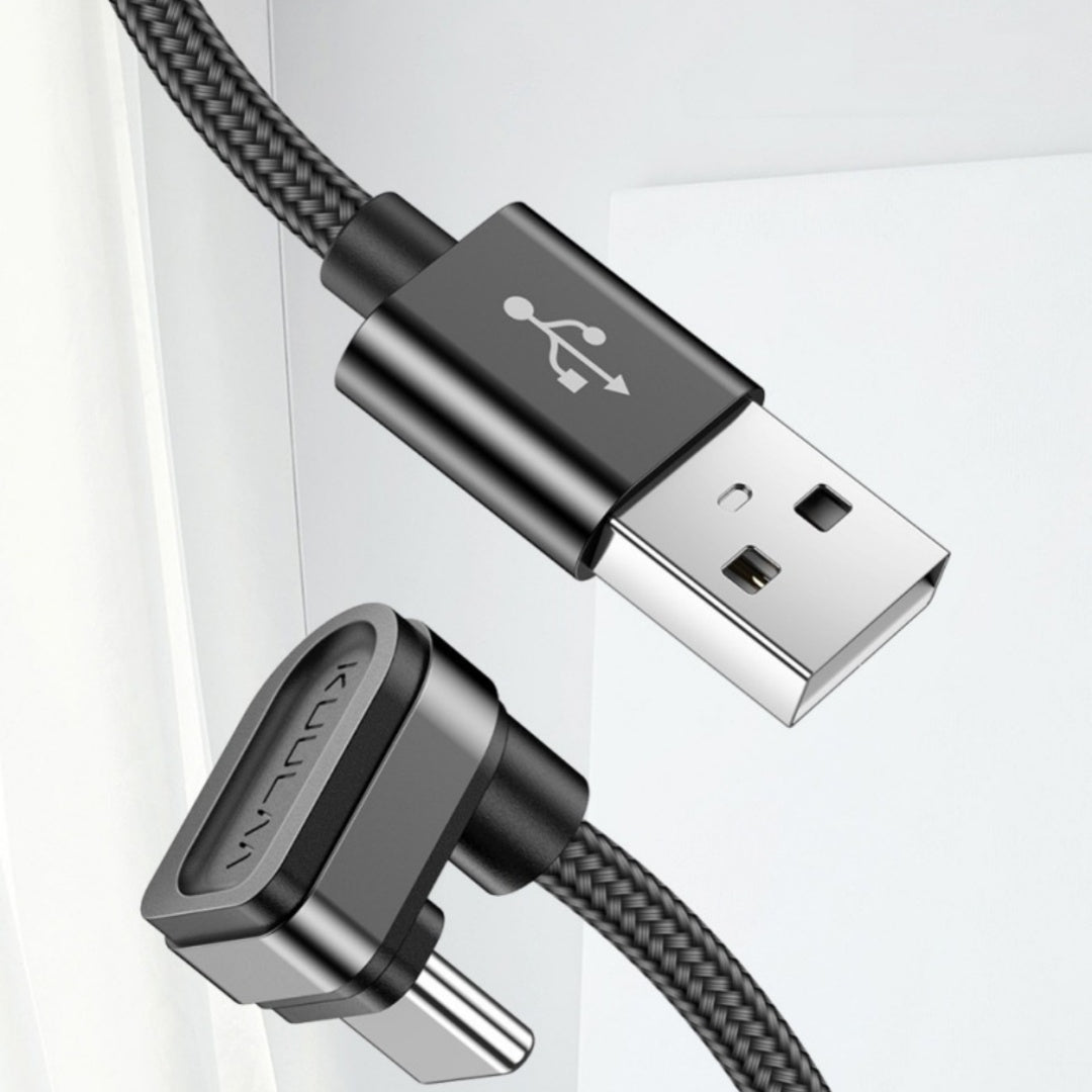U-shaped Type-C Nylon Braided Charging Data Cable