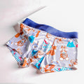 Summer Mid-waist Cartoon Imprimé Pantalons mignons respirants Boxer homme