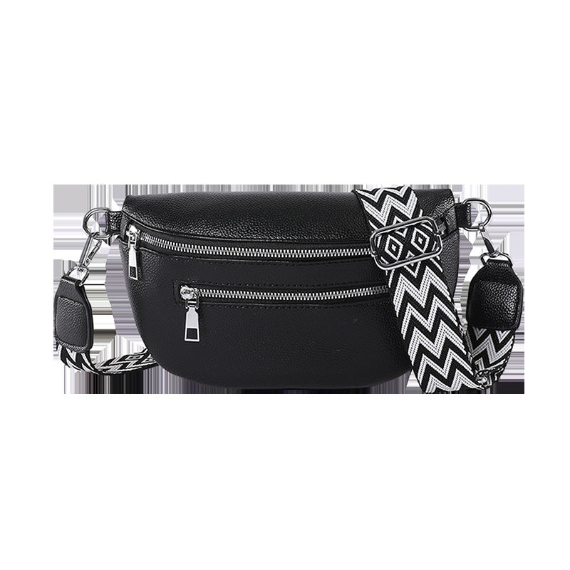 Sac croisé en cuir souple