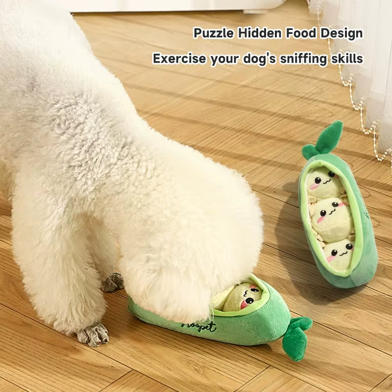Jouets interactifs pour chiens squeaky pour chiots - Jouets à croquer Boredom Buster pour Corgi & Small Bree