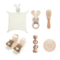 Ensemble cadeau de serviette de bain de lapin pour bébé Comfort Rattle