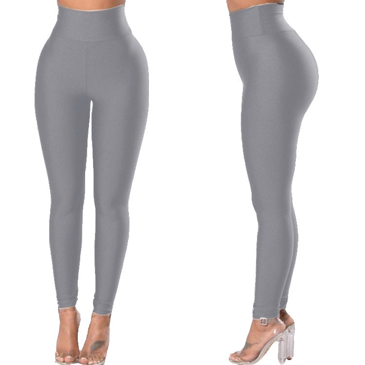 Été High Waist Haute Élastique Loisirs Sports Yoga Course à pied Yiwu Leggings Femmes mince