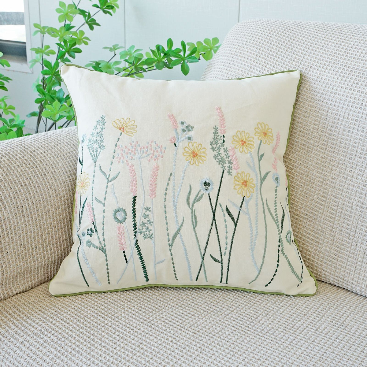 Sofa Cushion Throw Pillow Cushion Pastoral Floral Creative