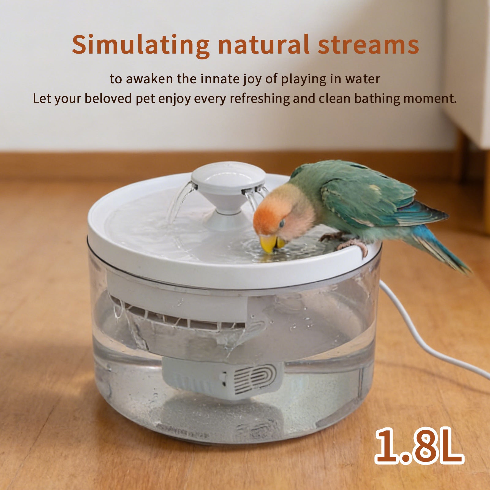 Fontaine automatique d'eau pour animaux de compagnie