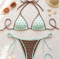 Bikini Retro Polka-dot style Instagram pour femmes