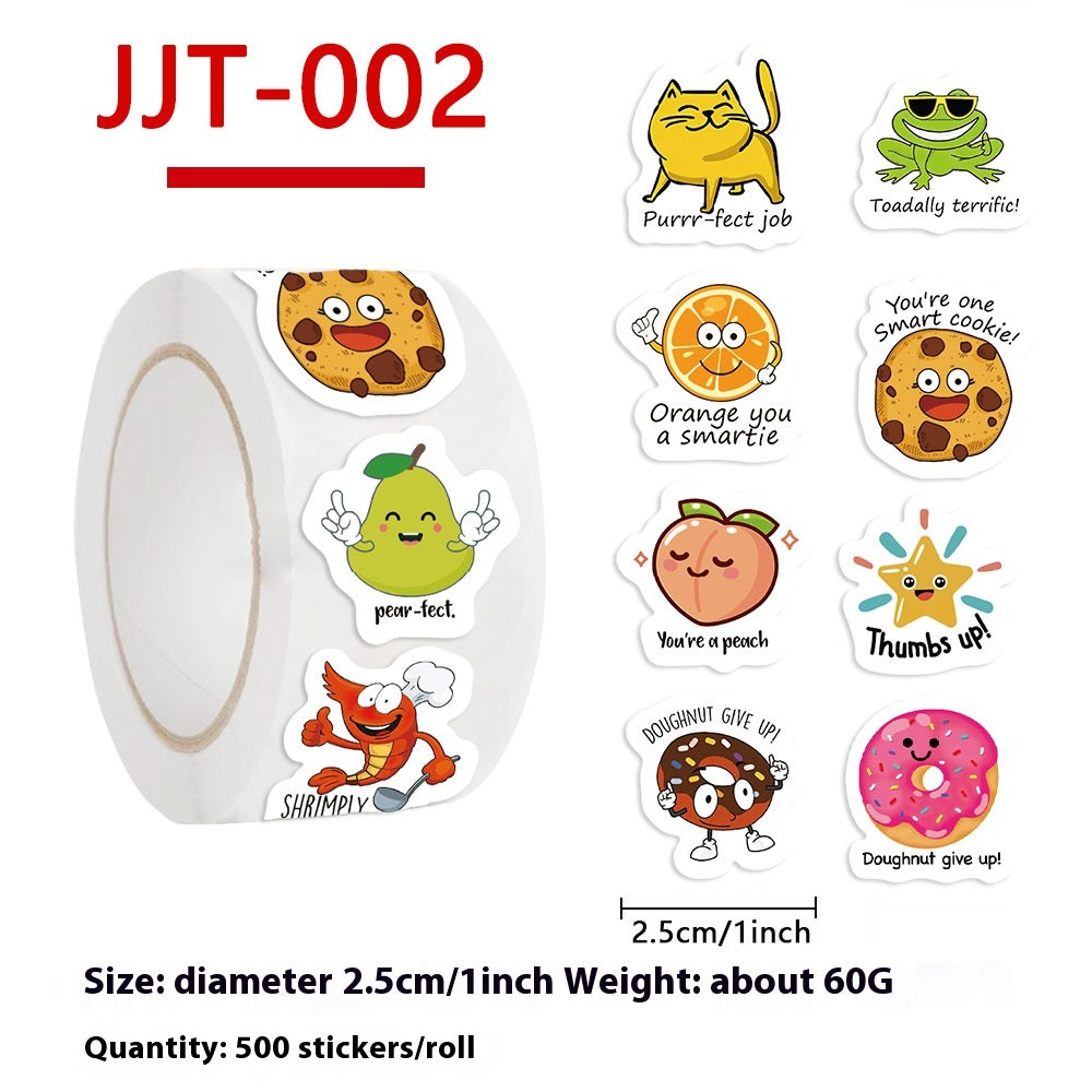 Stickers Jouet pour Enfants Bricolage Série Récompense