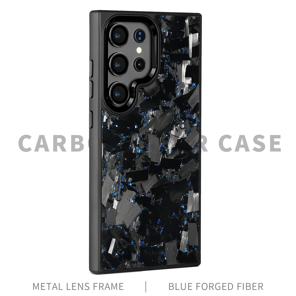 Magnetic Forged Carbon Fibre Shell Téléphone étui protecteur