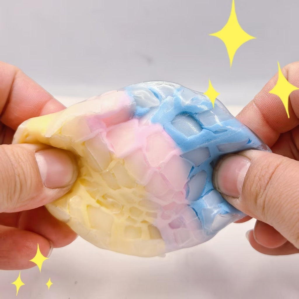 Chocolat foncé Crunchy Ball Stress-Relief Squeeze Toy