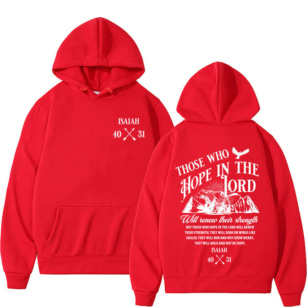 Christian Jesus Letters Imprimer Hoodies Hommes Vêtements Femmes