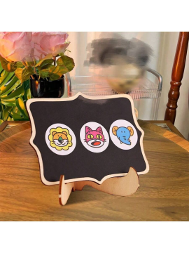 Mini porte-signaux en dentelle rectangle-1