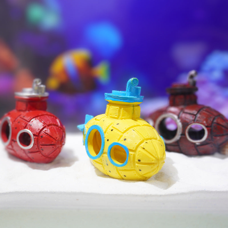 Aquarium PVC Décoration Maison Cacher Ornement