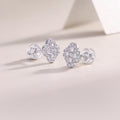 S925 Boucles d'oreilles Sterling Silver Clover