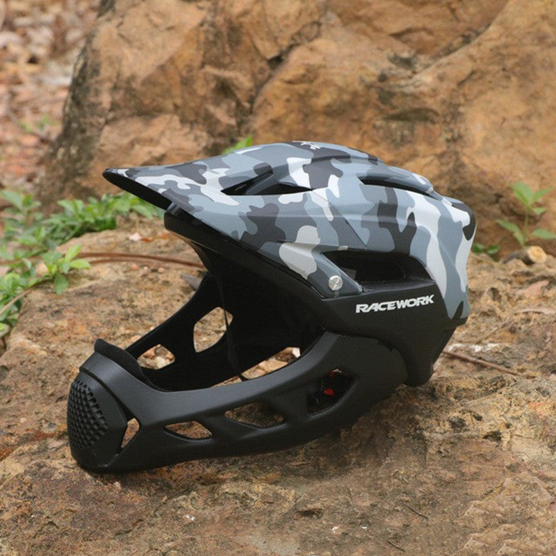 Vélo Downhill Riding Cross Pays Casque