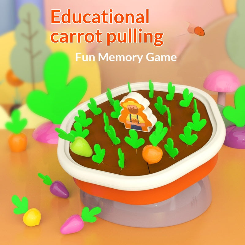 Jeu de tir à la carotte de mémoire Jouet de pratique éducative pour la petite enfance