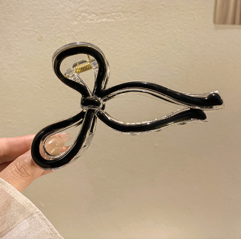 Ins Tempérament Grand Bec-de-Duck Clip retour tête épingle à cheveux