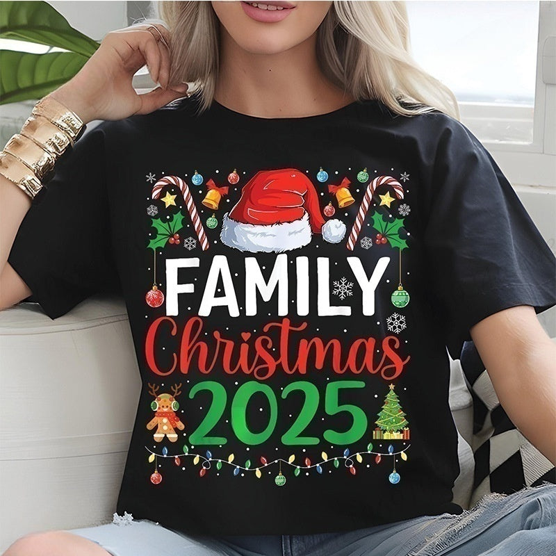 Faites des tops de mémoire imprimés ensemble à Noël