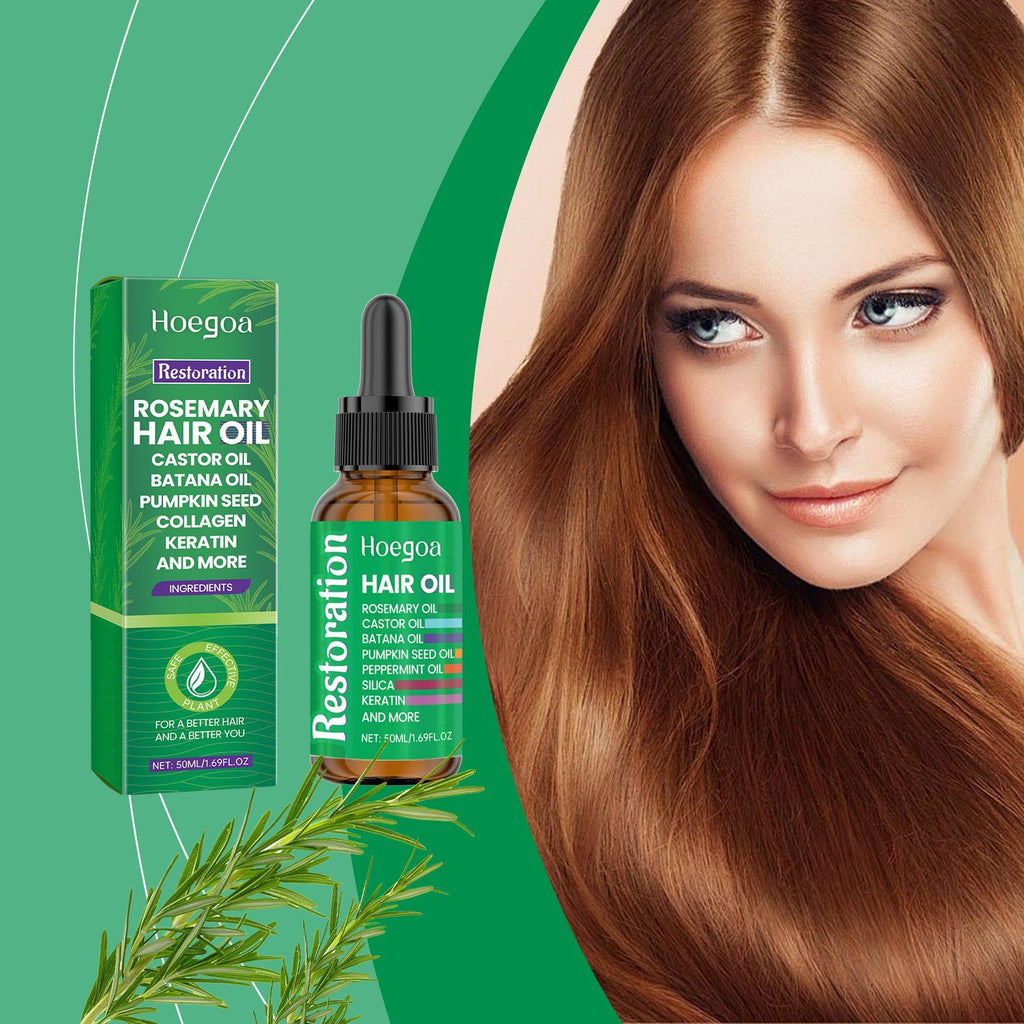 Huile de soin des cheveux romarins HOEGOA