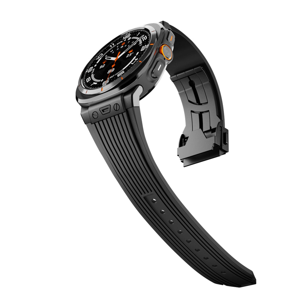 Bracelet de montre à grains en alliage de silicone