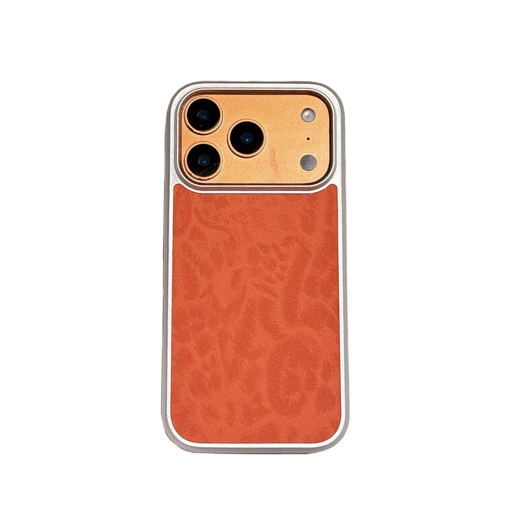 Étui de téléphone en cuir simple et polyvalent