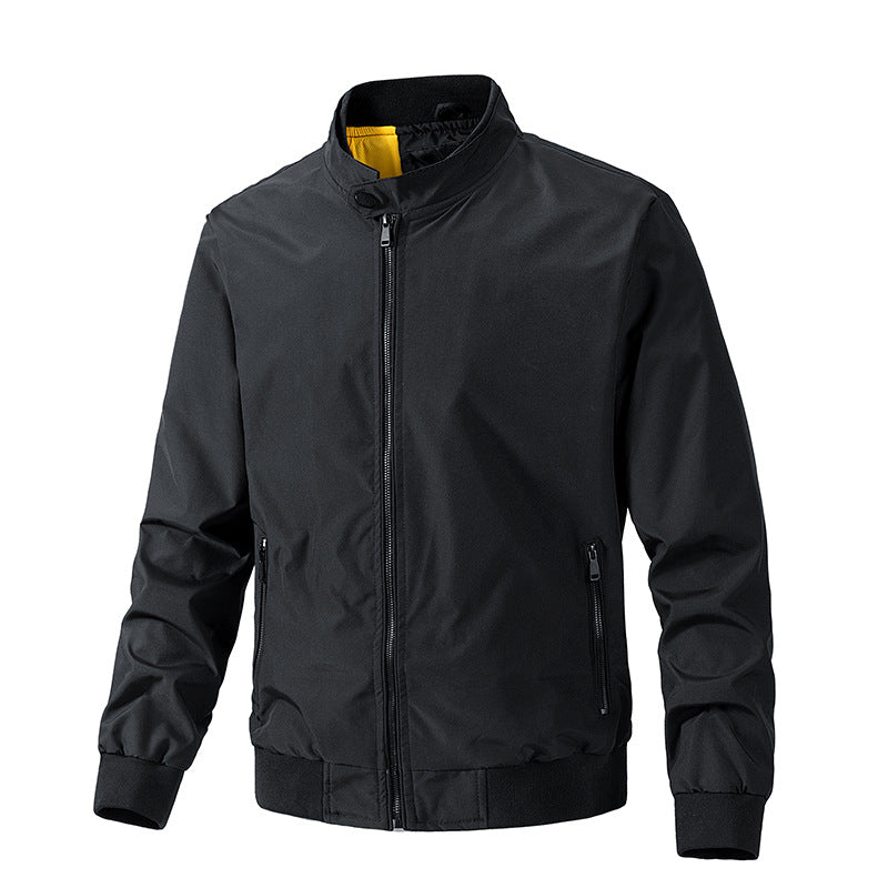 Veste Amazon Homme Outwear Summer mince style printemps et automne grande taille vol simple
