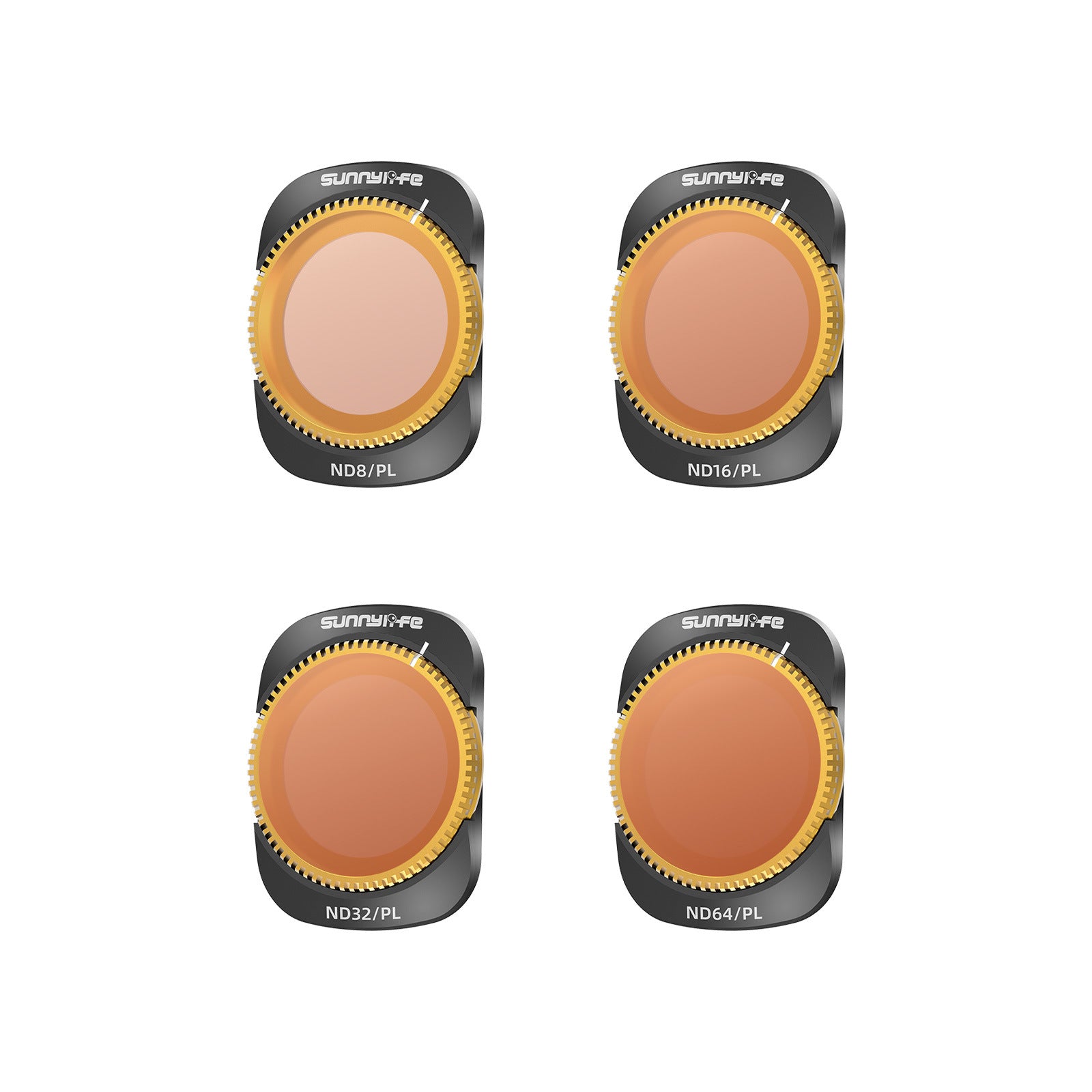 Filtre de polarisation métallique réglable à fixation magnétique portable