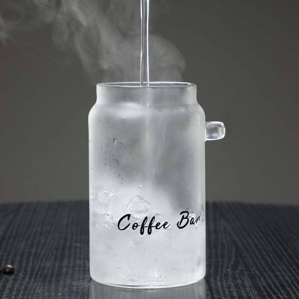 1 Pcs 25 Pots de café en verre OZ avec cuillères