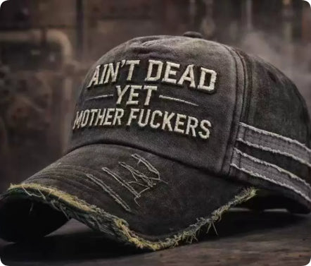 Casquette de baseball imprimée pour texte créatif et polyvalent