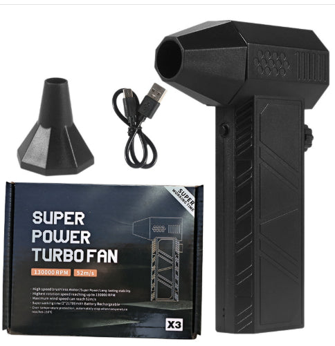 Ventilateur à moteur haute vitesse violent Turbo ventilateur main