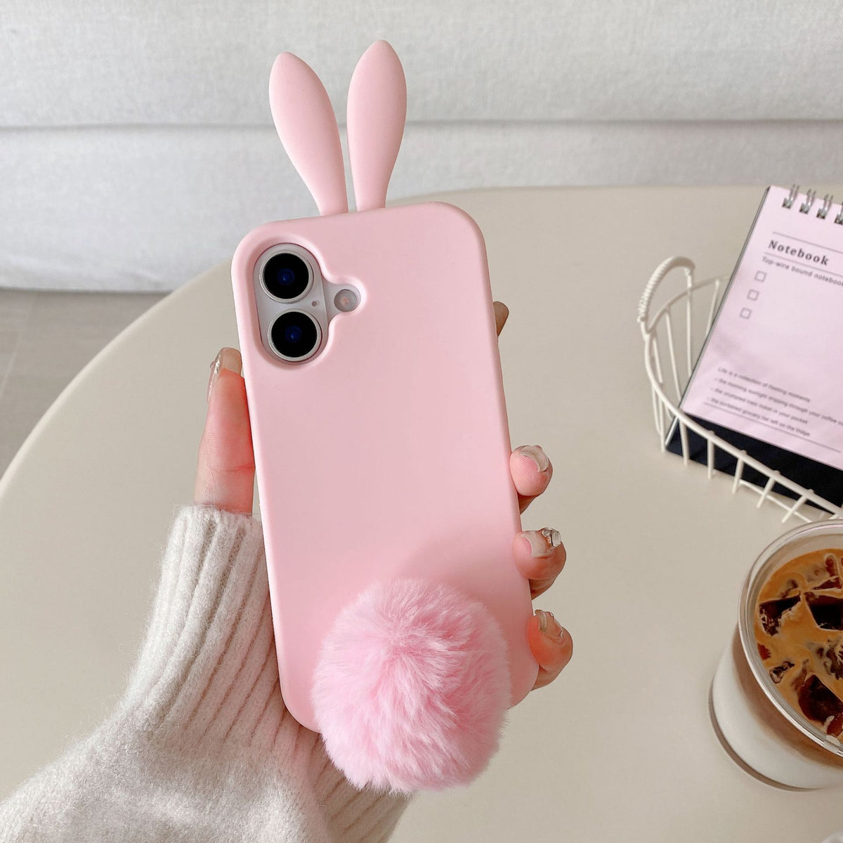 Long-eared bunny phone case