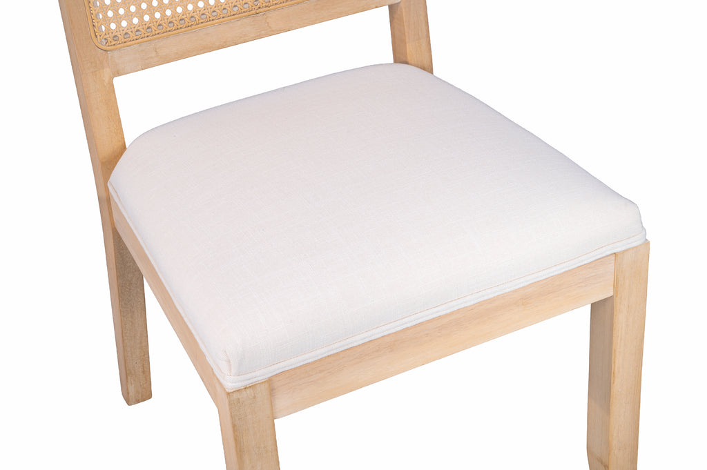 Agritourisme Rattan Chaises à manger Ensemble de 2