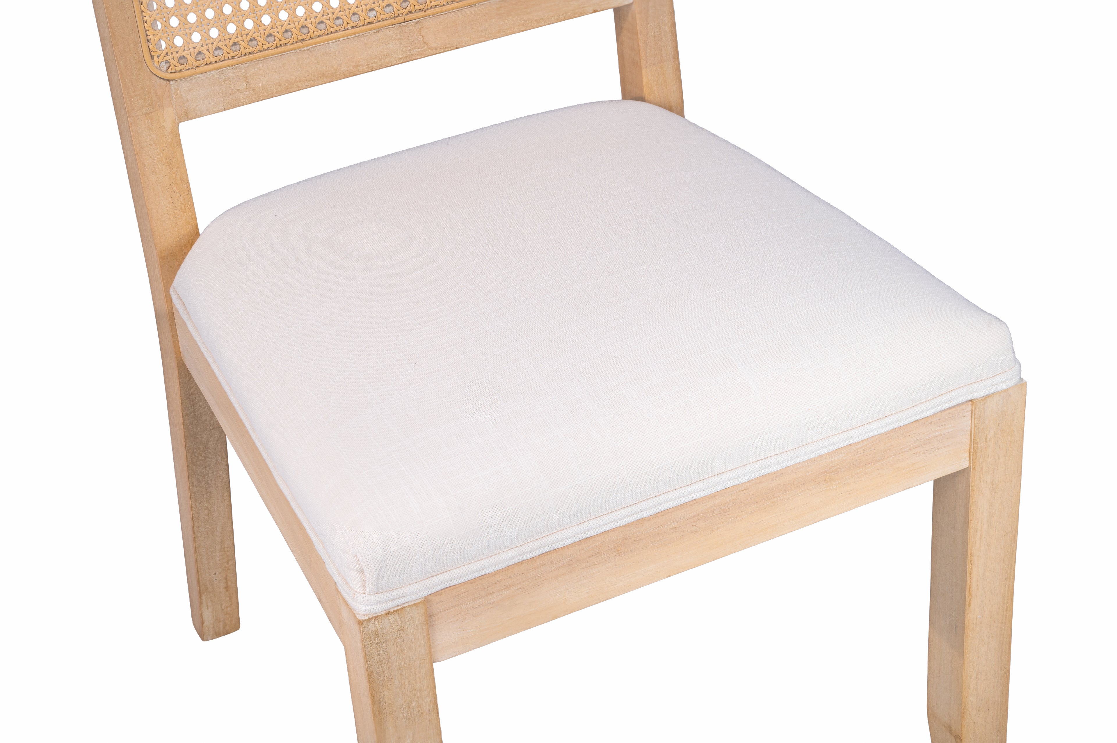 Agritourisme Rattan Chaises à manger Ensemble de 2