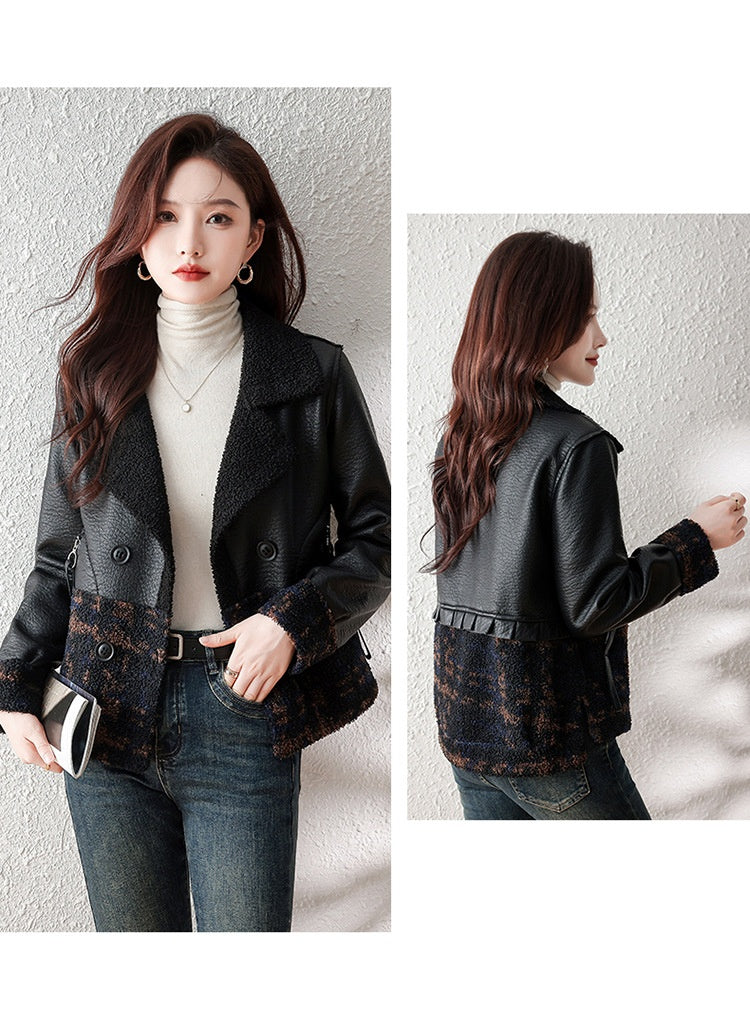 Manteau de fourrure d'hiver perdre plus de taille veste pour les femmes