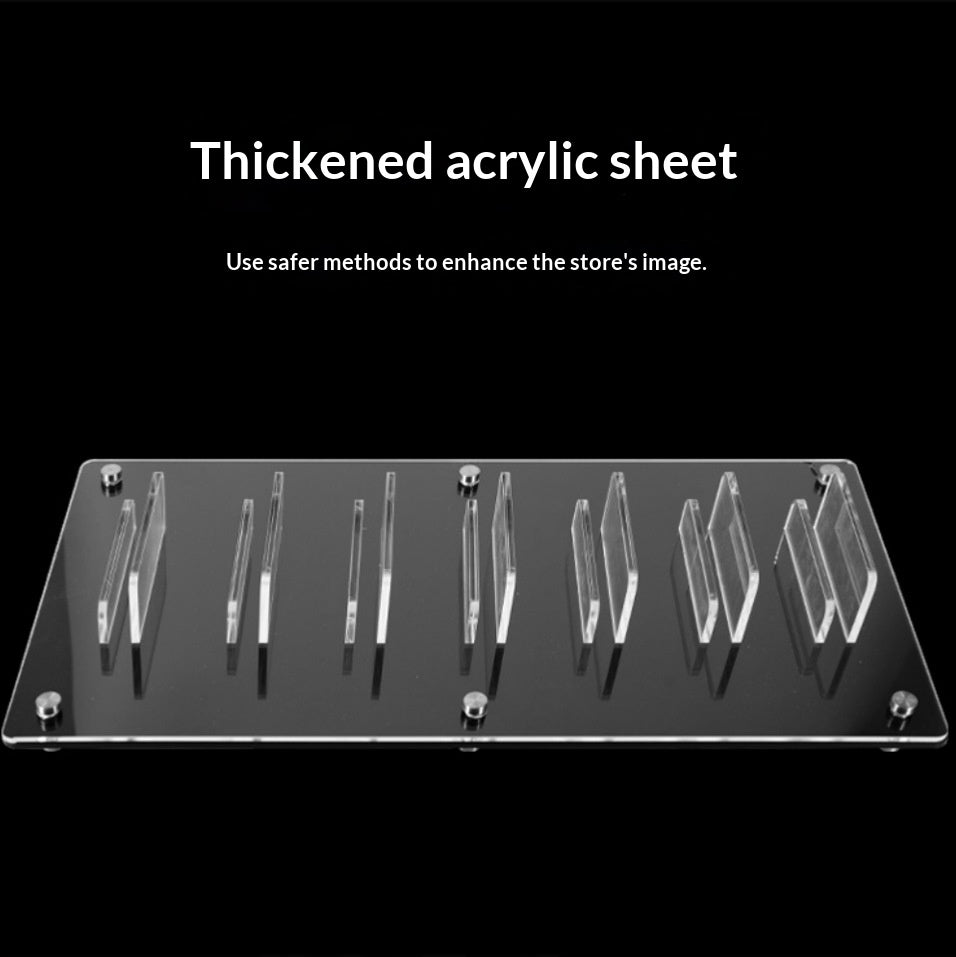 Fenêtre de voiture Film Application Machine Hood Display Rack Set