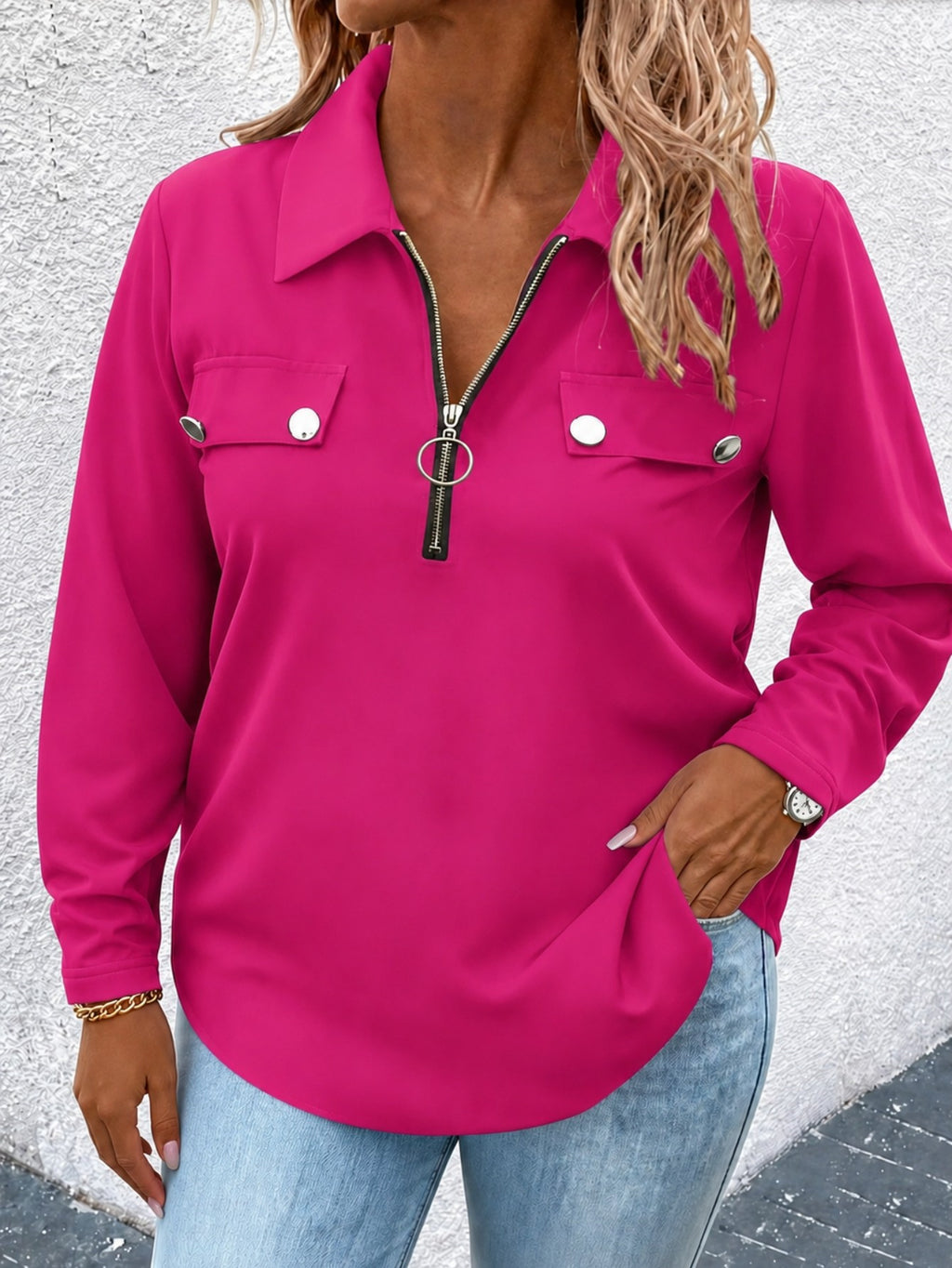 Blouse de polyester