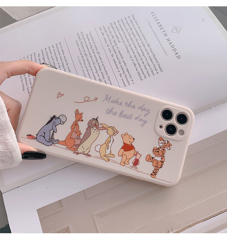 Cas de téléphone mobile de dessin animé tout compris