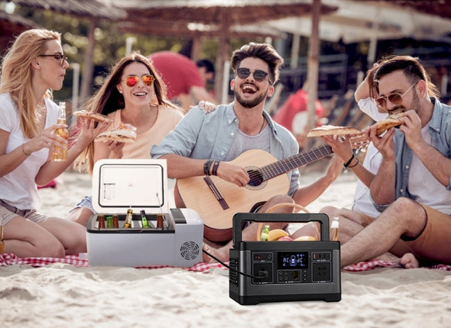 500W Outdoor Mobile High Auto-Drive Camping Solar Car Multifonction Portable Energy Storag