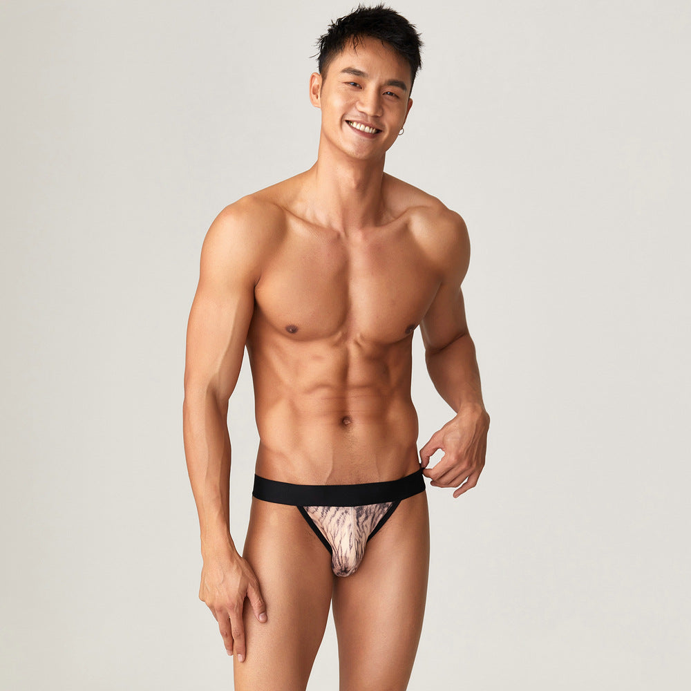 Slip homme en soie de glace d'été