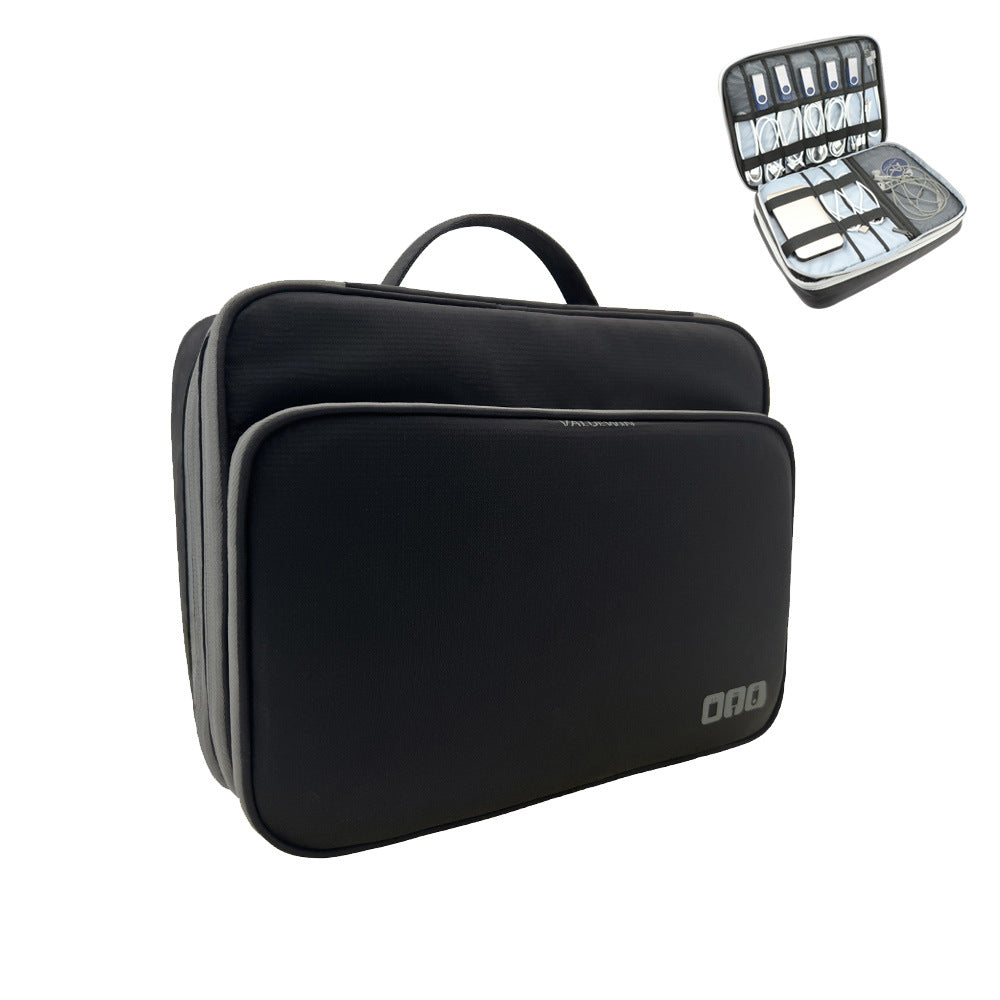Sac de rangement multifonctionnel à trois couches de grande capacité