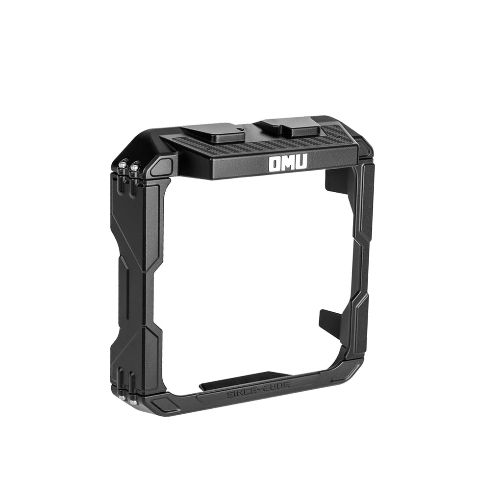 OMU Genesis Series Aluminium Rearview Mirror Rain Shield Cadre pour 2018+ Jeep Wrangler JL &