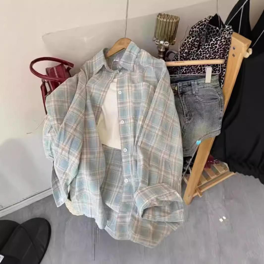 Veste de chemise à manches longues pour femmes