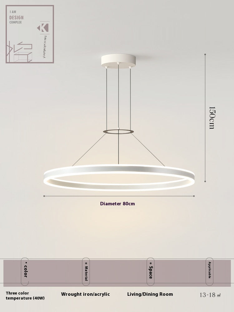 Creative Commercial Round Restaurant Landelier