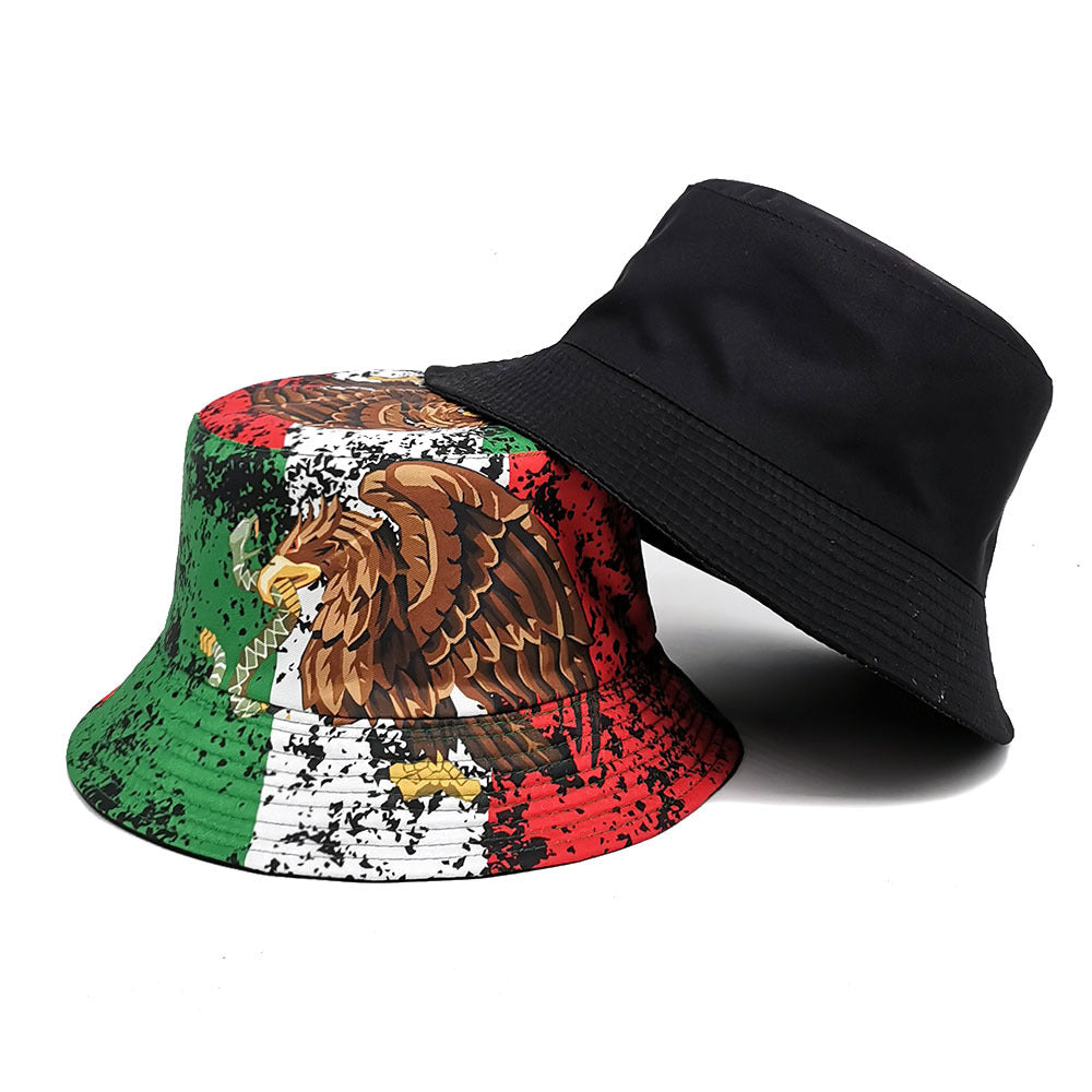 Eagle Pattern European and American Retro Chapeau de seau de mode nostalgique
