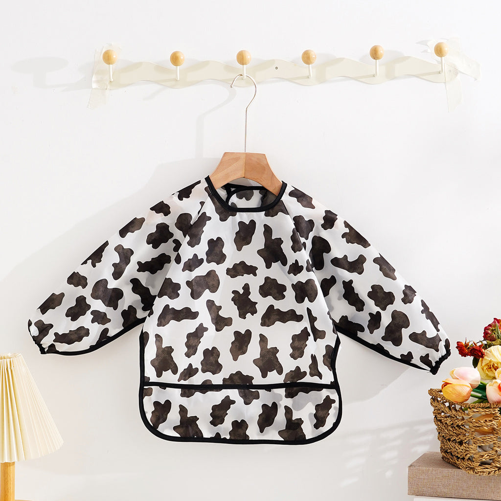 Coverall manches longues Reversible Baby Bib Gown