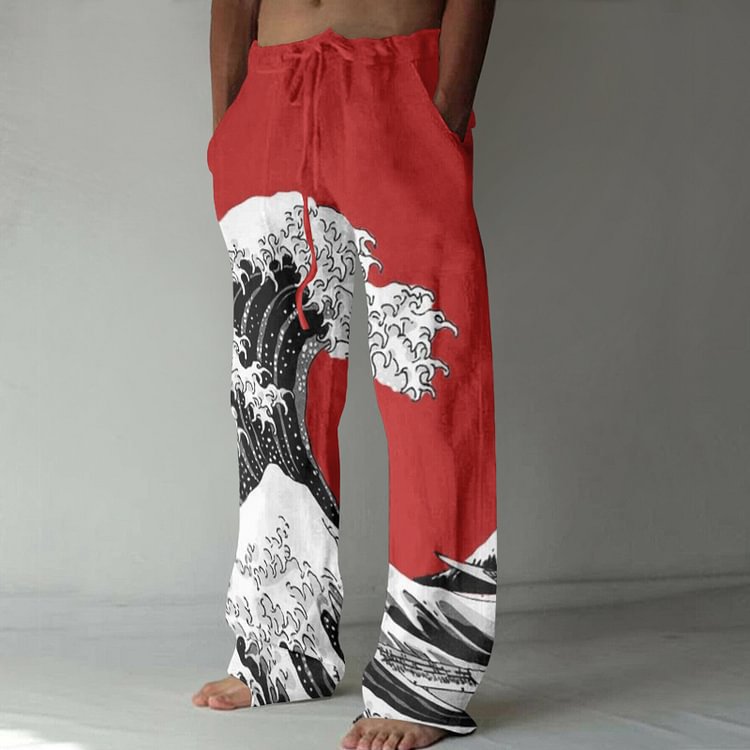 Pantalon de loisirs pour hommes de taille plus mince