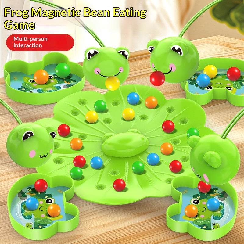 Jouet magnétique Grenouille Manger Haricots Éducation Jouet de jeu