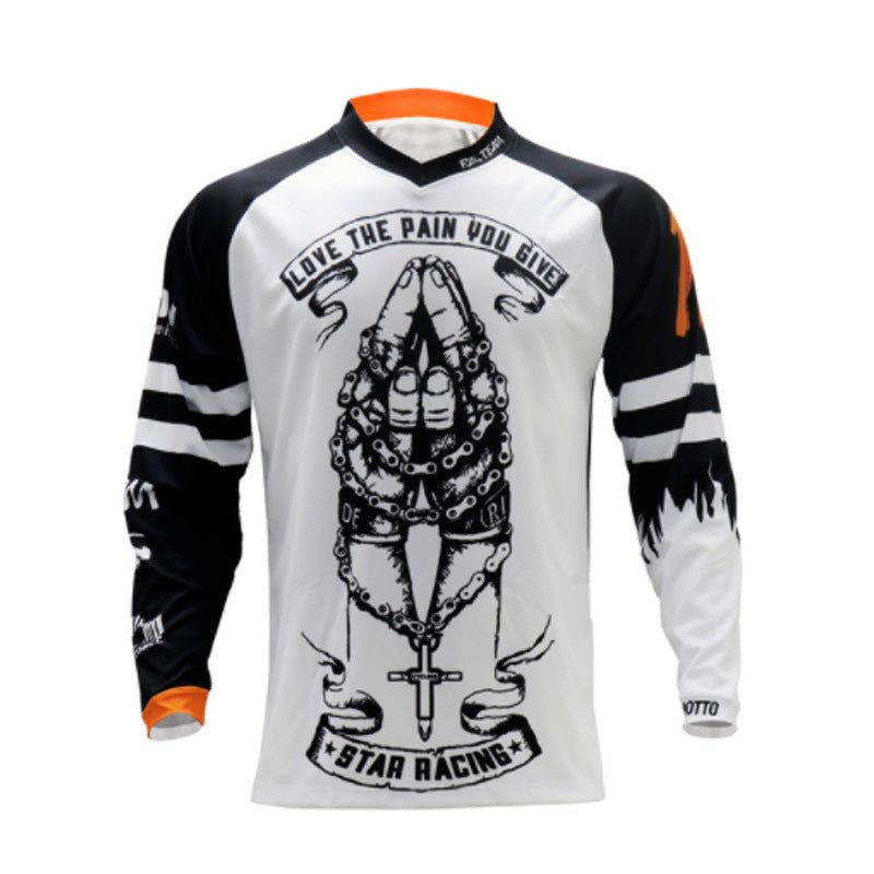 Remise de vitesse à manches longues VTT Cycling Jersey
