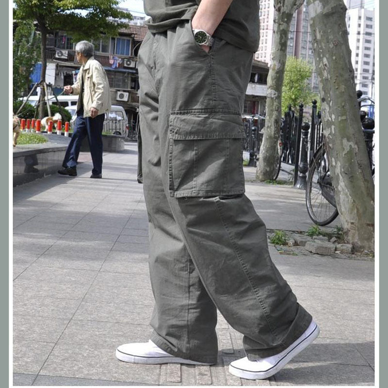 Pantalon Utilitaire Multi-pocket Homme léger