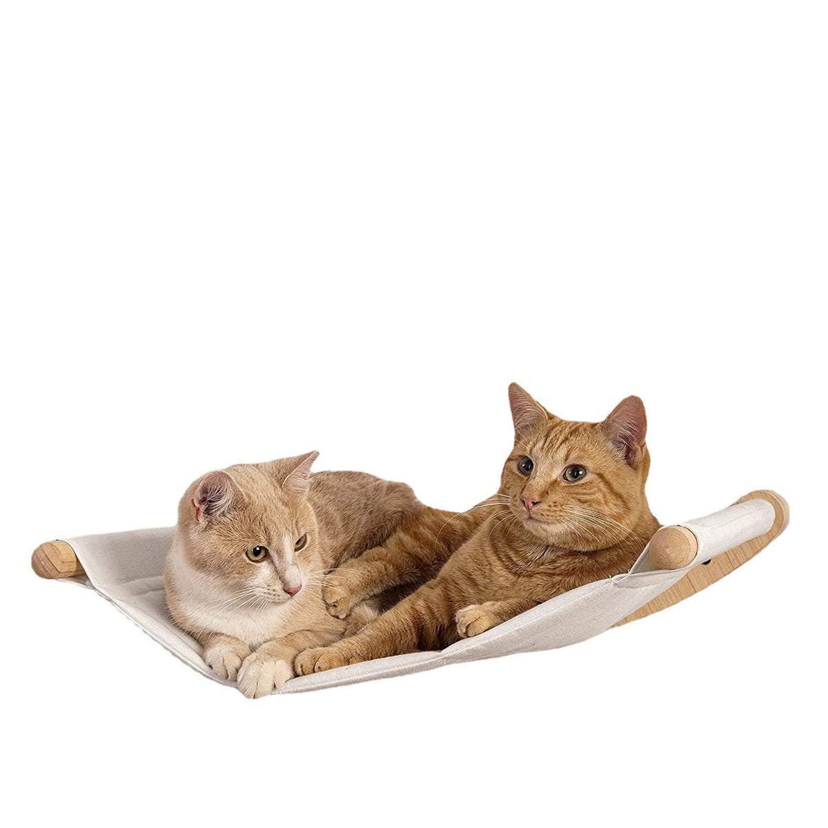 Neste de chat mural en bois