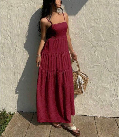 Robe de sangle souple pour les vacances